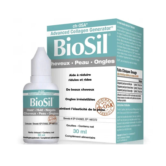 Biosil - Silicium - Générateur de collagène - 30ml